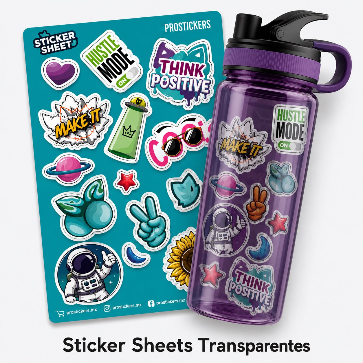 Sticker Sheets Transparentes