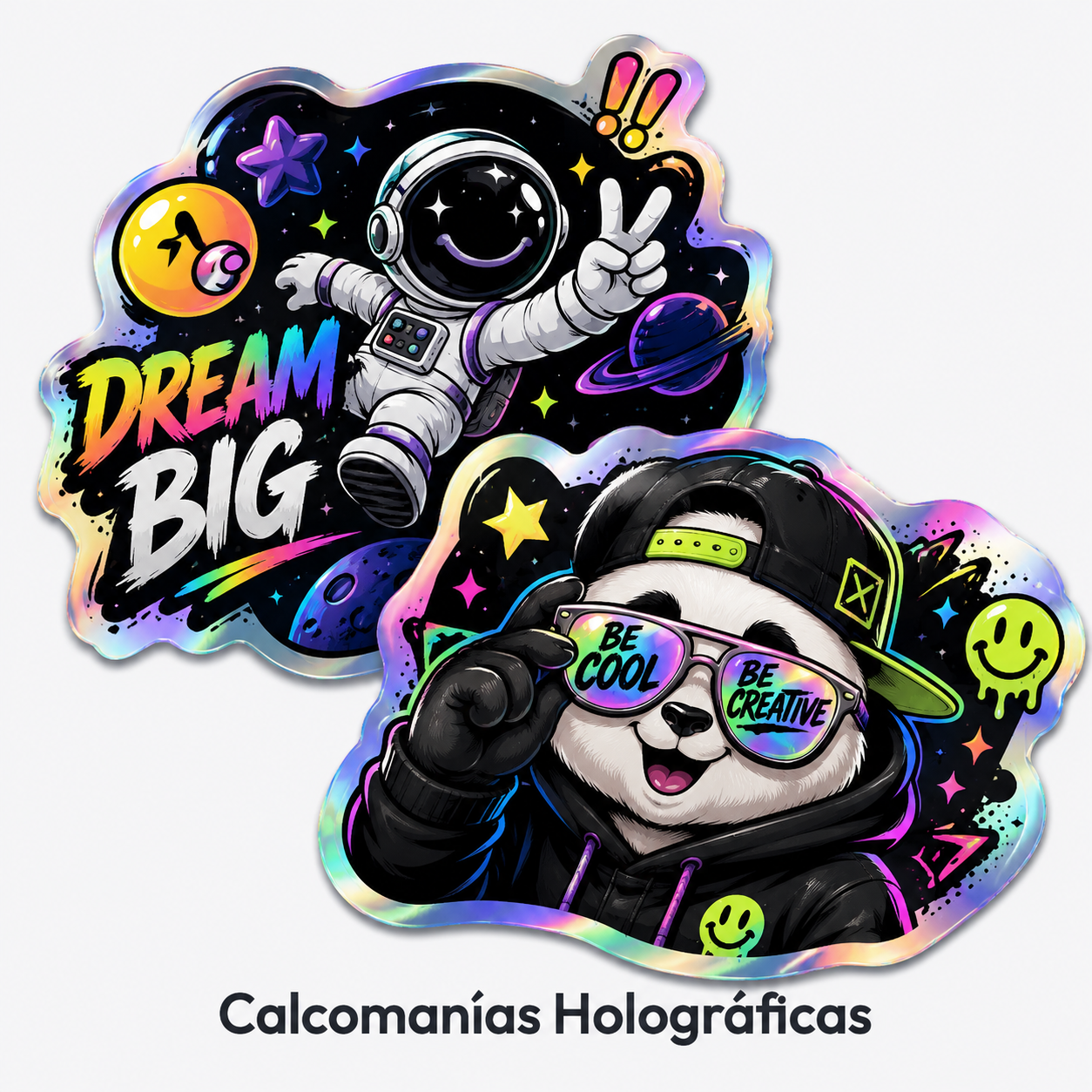 Calcomanías Holográficas
