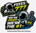 Calcomanías Fibra de Carbono