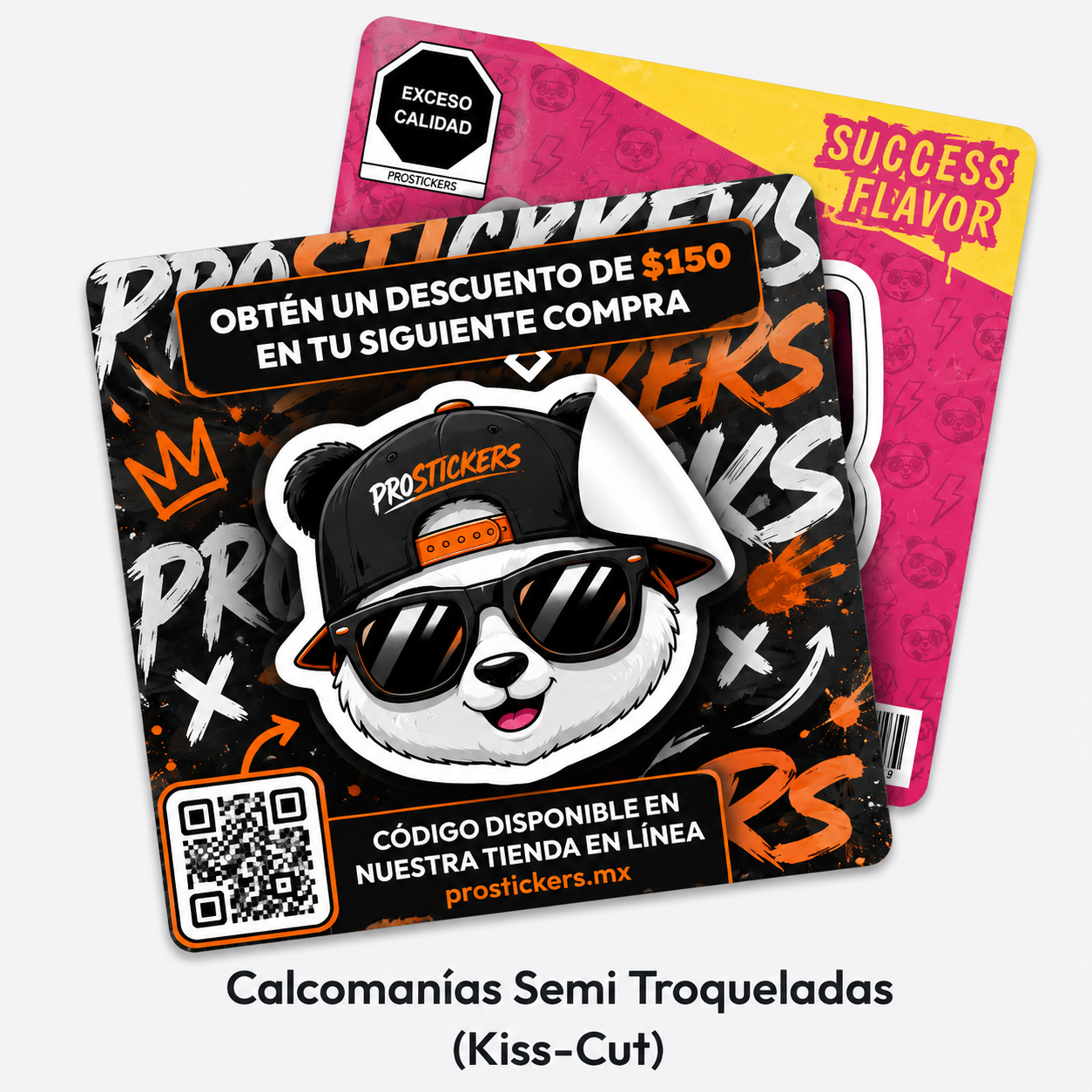 Calcomanías Semi Troqueladas (Kiss-Cut)