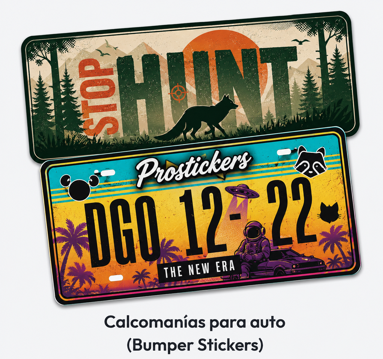 Calcomanías para auto (Bumper Stickers)